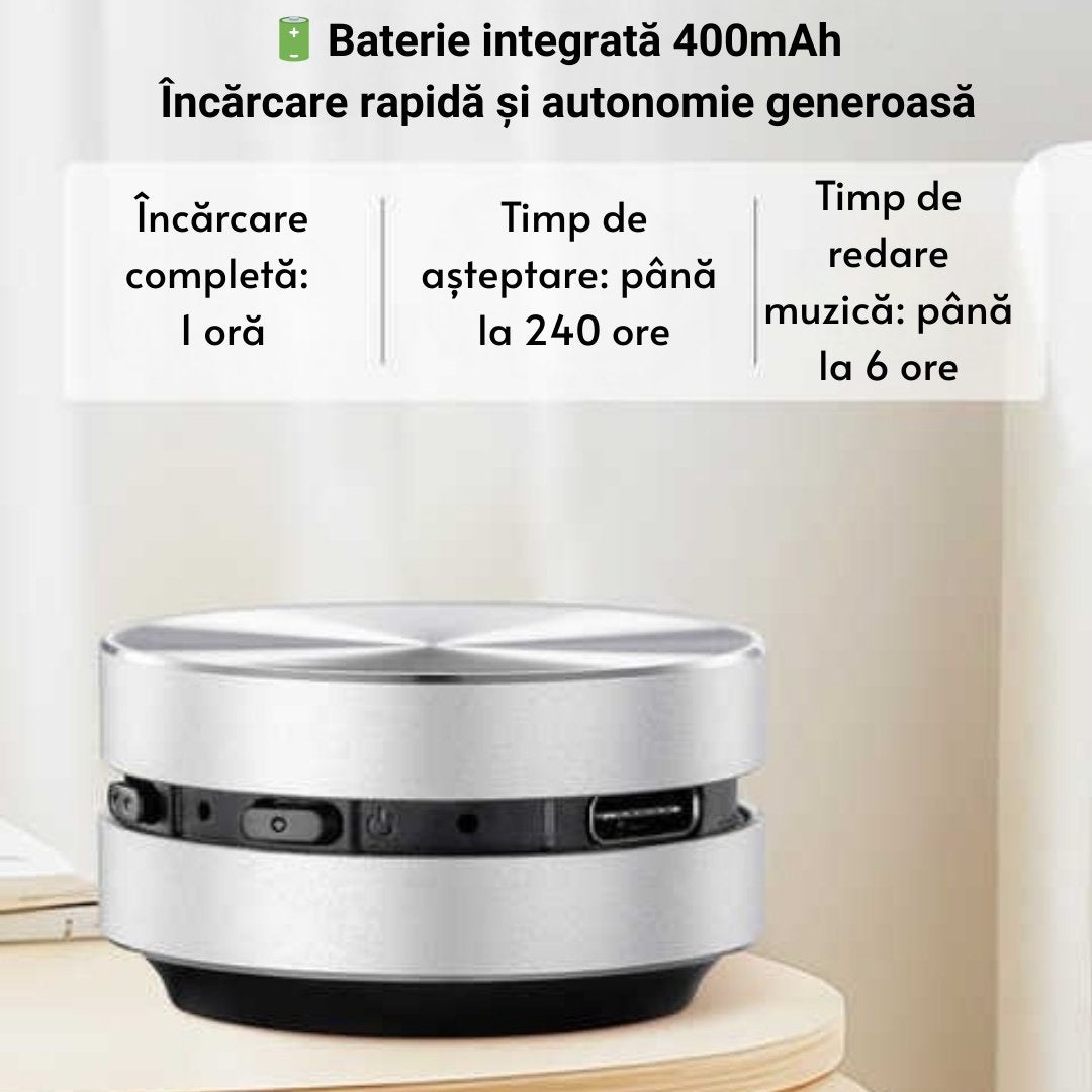 Mini Boxă Inteligentă cu Vibrații Sonore